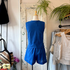 Compania Fantastica // Navy Blue Top Starfish Buttons