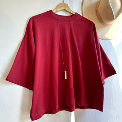 Minimum // Mira T-Shirt Merlot