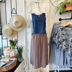 Amanda Moss // Gingham Skirt