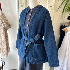 Indi & Cold // Quilted Denim Jacket