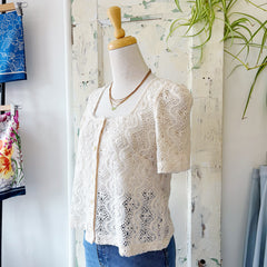Louizon // Atome Crochet Top