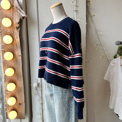 Gentle Fawn // Echo Pullover Navy Stripes