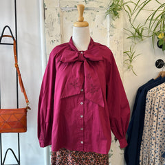 Des Petits Hauts // Trefele Cotton Bow Blouse