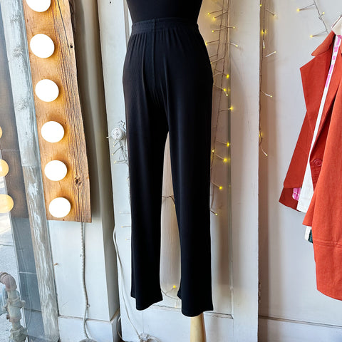 Gentle Fawn // Greer Ribbed Pants Black