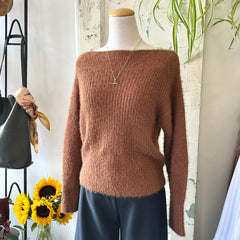 Pink Martini // Delcy Sweater Brown