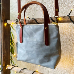 Veinage // Papineau Bag Blue Chambray