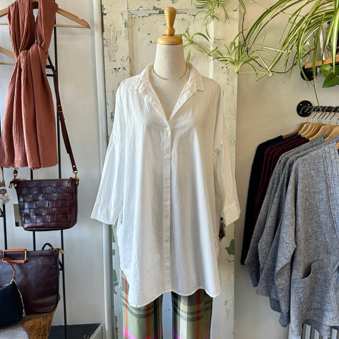 Naïf // Dionne Tunic Shirt White