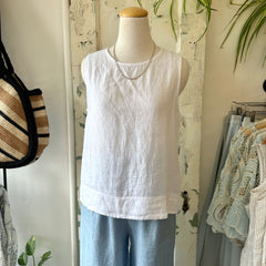 Yoga Jeans // Francesca Top Blanco