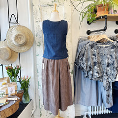 Amanda Moss //  Vera Tank Denim