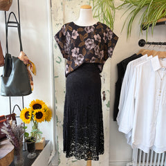 Chlo by Cokluch // Jay Top Black Floral