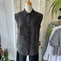 Eve Gravel // Cameron Shirt Black
