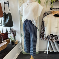Dagg & Stacey // Beaumont Pants Dark Indigo Check