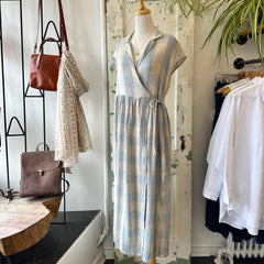 Indi & Cold // Gingham Crossover Dress Jasmine