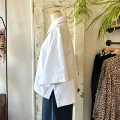 Bodybag by Jude // Montego Cropped Shirt White