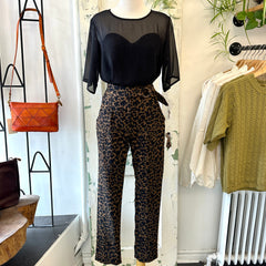 Cokluch // Breeze Pants Gold Leopard
