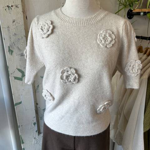 Pink Martini // Rosalyn Sweater Beige