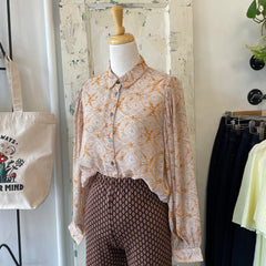 Indi & Cold // James Trousers Brown Print
