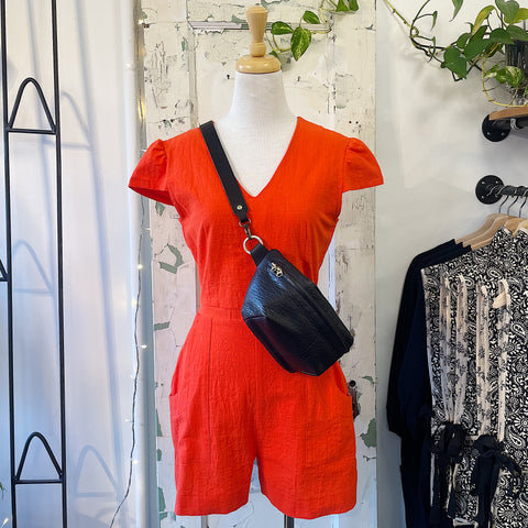 Jennifer Glasgow // Eula Jumpsuit Coral