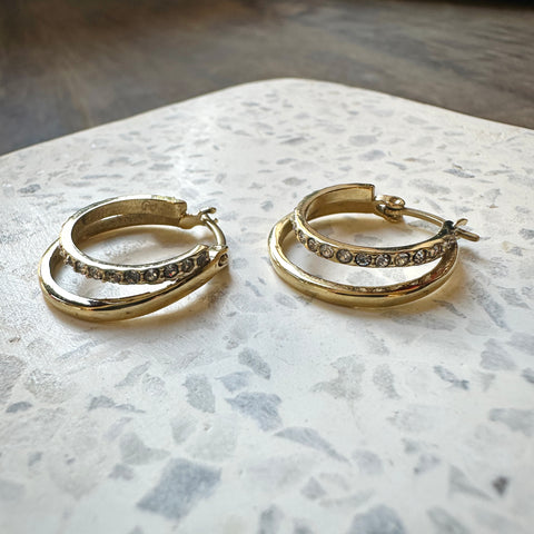 Petite Gold  // Aurelle Hoops