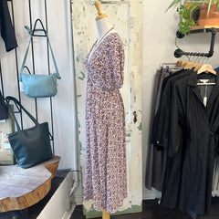 Indi & Cold // Little Leaf Viscose Long Dress