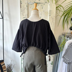 Eve Gravel // Maggie Shirt Black
