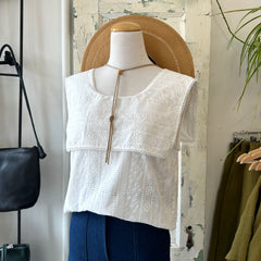 Marigold // Lucia Top White
