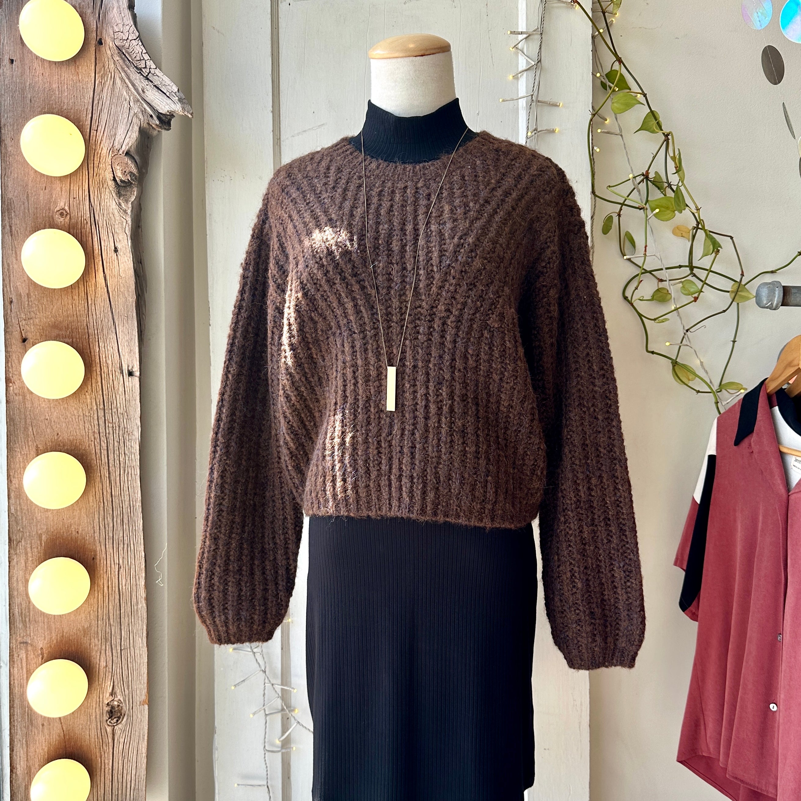 Gentle Fawn // Carnaby Sweater Heather Coffee Brown