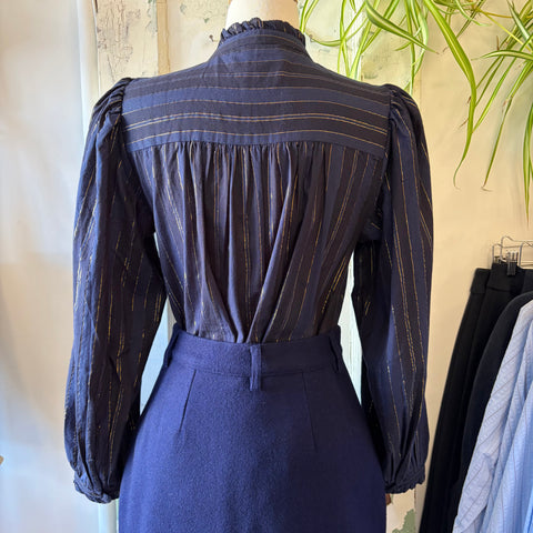 Louizon // Kanoc Blouse Navy