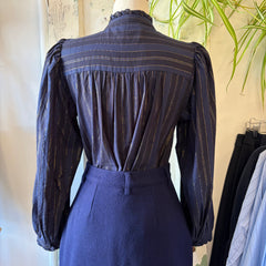 Louizon // Kanoc Blouse Navy