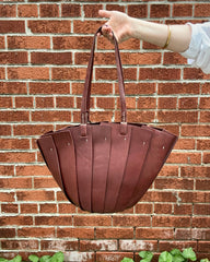 Uppdoo // Bloom XL Tote Oxblood
