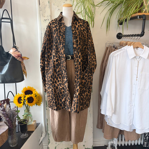 Redsky // Leopard Chore Jacket