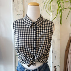 Eve Gravel // Nikki Top Natural Check