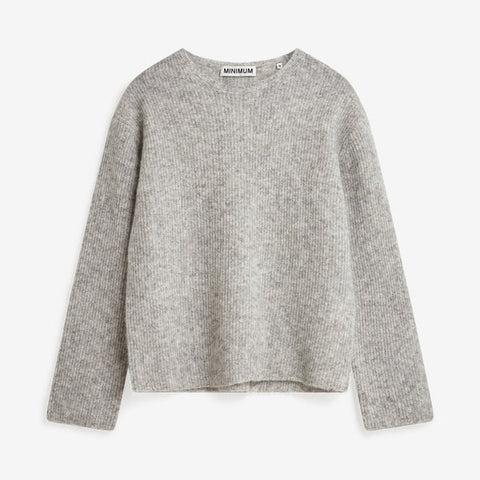 Minimum // Calaha Sweater Grey Melange