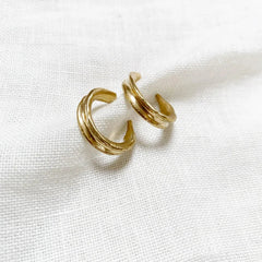 Hawkly // Canyon Hoops Bronze
