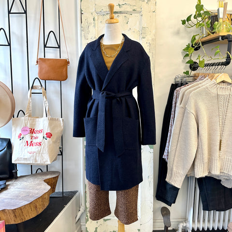 Naïf // Michelle Coat Navy