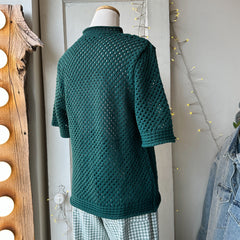 Minimum // Lily Knit Tee Botanical Garden