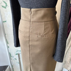 Indi & Cold // Suiting Pencil Skirt