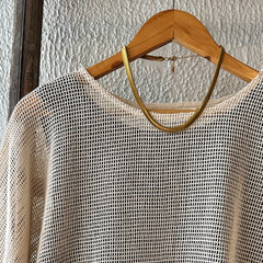 Hoopla // Wheat Chain 14kGP