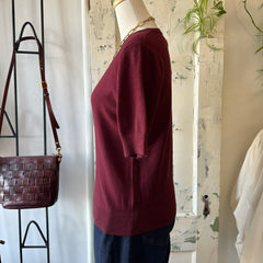 Pink Martini // Remo Top Burgundy