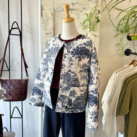 Indi & Cold // Quilted Jacket Clay