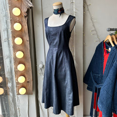 Birds of North America // Honey Buzzard Dress Dark Wash