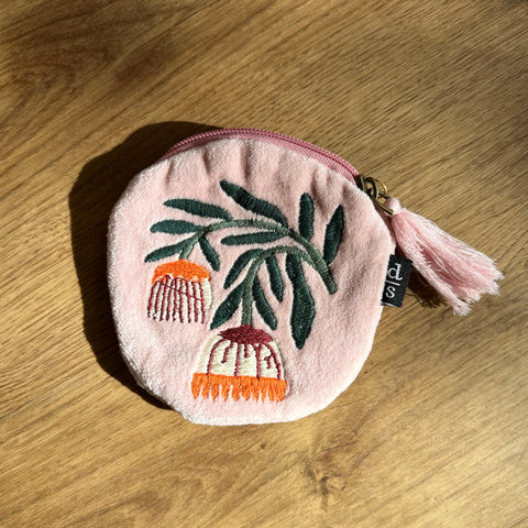 Danica // Coin Purse Embroidered Venus