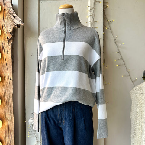 Gentle Fawn // Idris Striped Sweater Ash