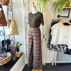 Astrid // Mitchel Pant Brown