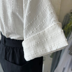 Eve Gravel // Lexie Shirt White