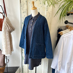 Indi & Cold // Quilted Denim Jacket
