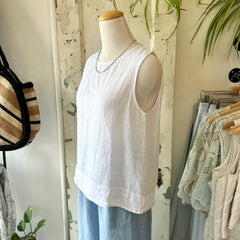 Yoga Jeans // Francesca Top Blanco