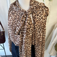 Lele de Baltzac // Globe Blouse Leopard
