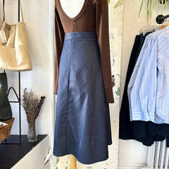 Jennifer Glasgow // Saskia Skirt Denim