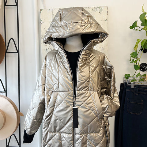 Astrid // Layover Gold Car Coat